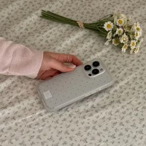 메이드모먼 mini dot glow 디자인 [반투명 폰케이스] 237815