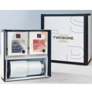 투썸플레이스 스틱커피  텀블러 화이트 선물 세트