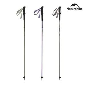 [네이처하이크] DS016 Pro 4단 스틱 등산 초경량 일자형 두랄루민