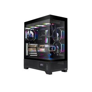 ZOTAC MEK AI 강화 게이밍 PC 데스크탑 컴퓨터 - NVIDIA GeForce RTX 5090, AMD Ryzen 7 9800X3D 최대 5.2GHz, 32GB DDR5 RGB, 2TB NVME M.2 SSD, 1300W 80+ 골드 PSU, WiFi 7, Windows 11