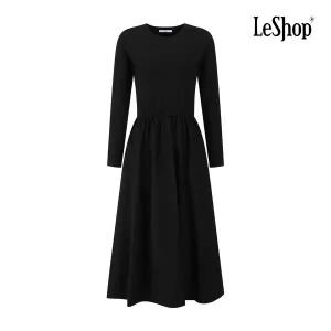 [르샵] 컴포터블 라운드넥 셔링 원피스 (BP9OP011A)