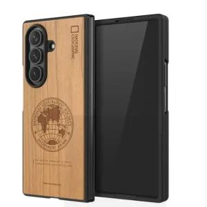 [디자인스킨](김해점)( 갤럭시 Z폴드7 ) 내셔널지오그래픽 네이쳐 우드 케이스-체리우드 [ITM55699]