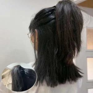 문어발 올림 집게핀 반 머리 여성 헤어핀 유광 (WFJZY9T)