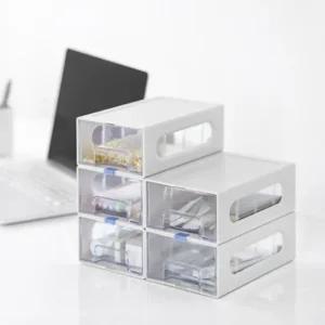 스마트멀티박스 2단 시스맥스 마이룸 서랍 사무용품 생활 주방 의약품 수납 (WFK08T4)