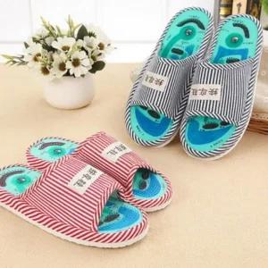 고품질 사무실 발지압 슬리퍼 휴식용 편한실내화 eva실내화 사무실지압슬리퍼 지압거실화 (WFK124X)