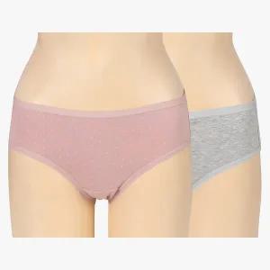 [애니바디](광주신세계)위생 면 2매입팬티-핑크땡땡이 ANPD24A42