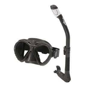 위너스피릿 스노쿨링 마스크 세트 장비 물안경 블랙 BNS