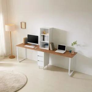 금이가구 국산 스테이 멀티 2인용 2000 2400 컴퓨터 책상 철재테이블