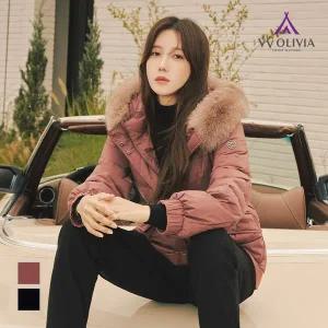 [올리비아로렌][비비올리비아] 덕 다운 밴딩 점퍼_VVCKDYWA361