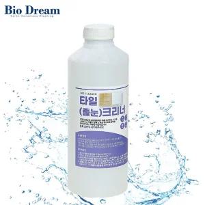 바이오드림 타일 줄눈 크리너 1L때제거 세정제 욕실청소세제