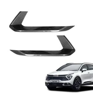 크립톤 스포티지 NQ5 안개등 커버램프몰딩 튜닝 차량 세트 카본 인테리어