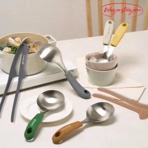 [바겐슈타이거] 컬러 레이들 + 실리콘 스탠딩 집게 2개 골라담기