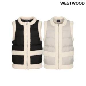 [대구백화점] [웨스트우드]우먼 플리스 트리밍 다운 베스트(WN3WCDV624)