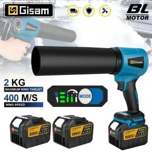 엔진브로워 Gisam 30000RPM 브러시리스 전기 송풍기 15000RPM 무선 터보 팬 공기 Makita 18V 배터리 핀용