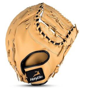 홀리엘크스 야구 글러브, 1루수, 미트, 왼손과 오른손 던지기용 프로 합성 가죽, 또는 소프트볼 1루수 미트