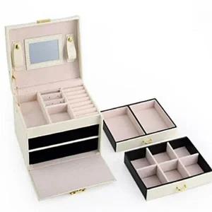 고급 귀걸이 쥬얼리 보석함 악세사리 보관함-W4A465E