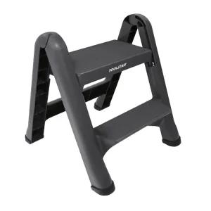 툴스타 2단 접이식 스텝 사다리 TS-SS-2S 200kg 1EA실내 작업 발판 작업용 안전 다목적 가정용 다용도 공구