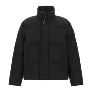 25FW 캐나다구스 남성 베이뷰 퀄팅 패딩 점퍼 블랙 3833M 9061