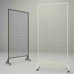 이동식 네트망 다용도 전시 작품 스탠드 정리대 예술 타공판