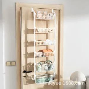 문걸이 수납 선반 세탁공간