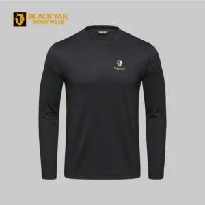 블랙야크 S-와플라운드티셔츠 겨울 동계 기능성 긴팔 등산복 회사복 근무복 단체복