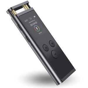 음성 활성화 녹음 및 재생 기능이 있는 디지털 녹음기, 3072kbps 오디오 녹음기 Dictaphone, 64GB 저장 공간이 알루미늄 합금 본체, FoCase Rec의 강의,