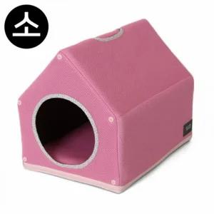 하우스 핑크 내 초코펫하우스 강아지 숨숨집 소형 곁 강아지집 개집 강아지하우스