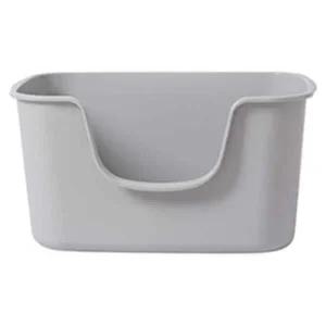 [콩심팥심]어니스트 고양이 대형 화장실 그레이 1P 개방 토일렛