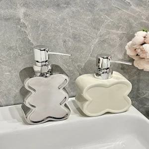 욕실 물비누 세라믹 디스펜서 샴푸통 세제통 주방세제