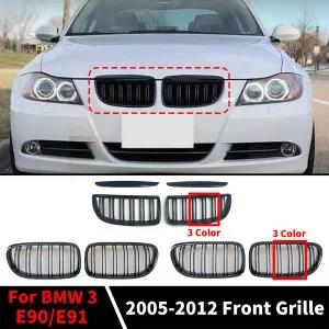 자동차 그릴망 튜닝 전면 신장 라디에이터 그릴 중간 메쉬 그리드 액세서리 BMW 호환 3 E90 E91 2005-2012