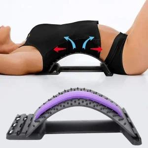 목 척추 허리 스트레칭 보드 기구 마사지