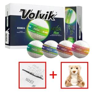 2025  골프공 엑시아 루미나 야간 야광 형광볼 5더즌