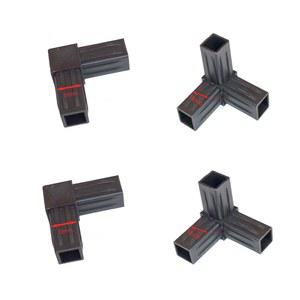 20MM 크로스 사각 ABS 코드 육각형 플라스틱 파이프 피팅 특수 앵글