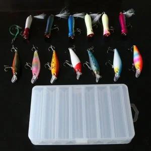 에기 14칸 수납 양면 케이스 태클박스 루어케이스_23144313