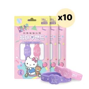 아텍스 모기 밴드 벌레 기피 팔찌 헬로키티 유아 X30 BNS