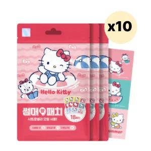 아텍스 썸머 향 패치 모기 스티커 유아 헬로키티 30EA BNS
