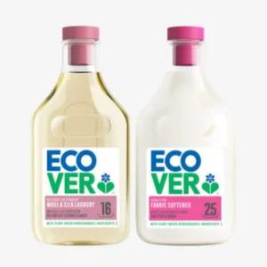 에코버 울세제 수련꽃750ml + 섬유유연제 사과꽃750ml BNS