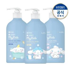 그린핑거 시나모롤 마이키즈 프레쉬 샴푸+워시+로션500ml