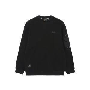 내셔널지오그래픽 KIDS 33USW820 어드벤처 소매포켓 맨투맨 CARBON BLACK 5003432520 1435380