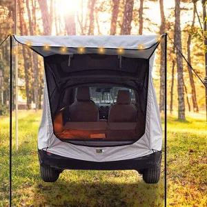 감성 차박 그레이 폴대형 카크닉 트렁크텐트125x95x15