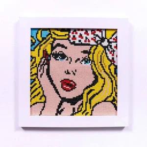 클레이피아 보석십자수 팝아트 액자세트 01
