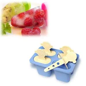 실리콘 수제 아이스크림 얼음틀 샤베트 하드바 몰드