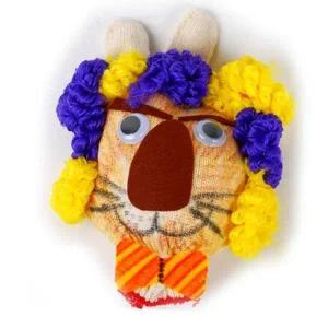 [콩심팥심]만들기대장 뽀글이 사자 장갑 인형 만들기