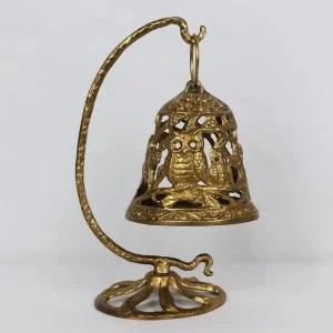 고품질 수공예 황동 부엉이 캔들 조각상 장식품 인테리어소품 (W932B9B)