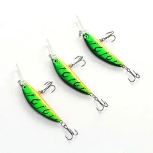 [셀러에이드]싱킹 미노우 루어 3p세트 S50-05 배스 낚시 가짜미끼