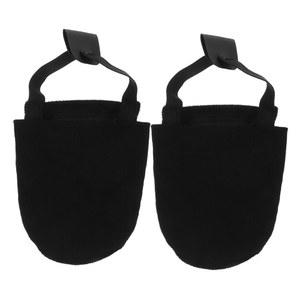 향상된 성능을 위한 밀리스텐 1쌍 볼링 슬라이딩 슈 커버 슬라이더 스포츠 용품용 경량 및 내오염성 블랙