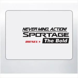 D24 스포티지호환 더볼드 주유구 데칼스티커 활용도높은 편리한 튜닝스티커 꾸미기