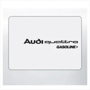 D24 아우디 콰트로 주유구 데칼스티커 미니 TKIC-12 활용도높은 편리한 튜닝스티커 꾸미기