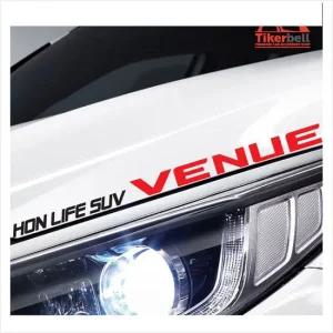 D24 베뉴호환 슬로건 로고 데칼스티커 활용도높은 편리한 튜닝스티커 꾸미기 자동차튜닝