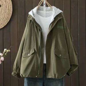 엘레나 레이어드  후드 점퍼 C25CJP888